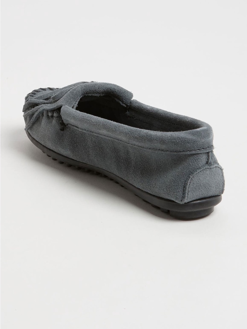 NWOT Minnetonka Kilty Suede Driving Shoes Moccasin Loafers - Picture 6 of 6